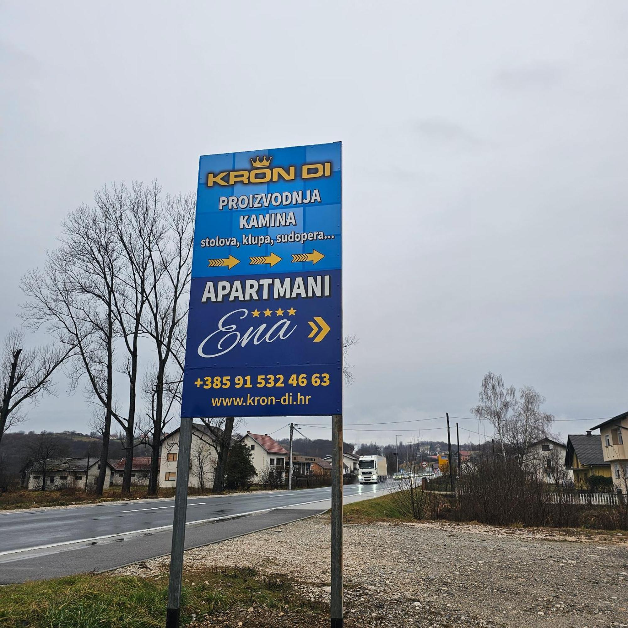 Ferienwohnung Ena1 & Ena2 -Big Free Parking Karlovac Exterior foto